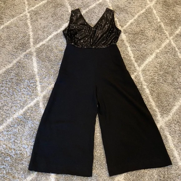 🌼 H&M Black Sequinned Jumpsuit - Picture 6 of 6